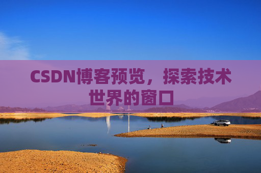 CSDN博客预览,探索技术世界的窗口
